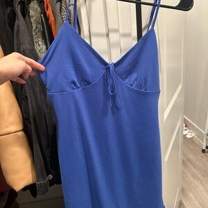 Forever 21 Blue Spaghetti Strap Dress